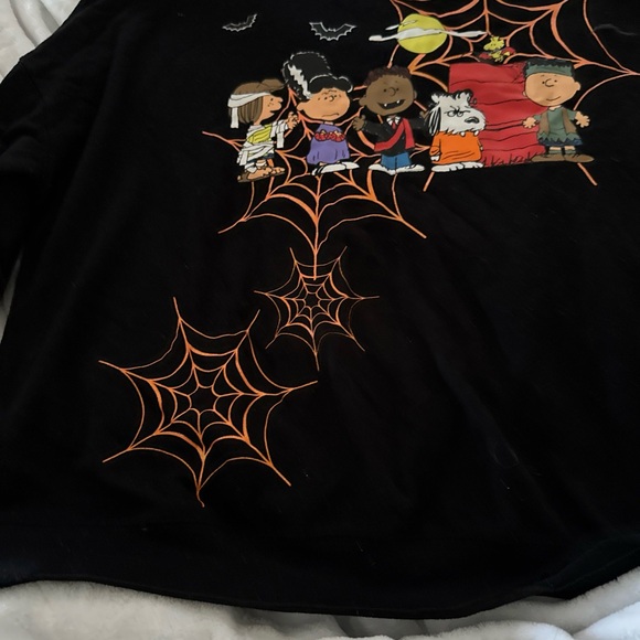 Peanuts Snoopy & Gang Dressed Up Halloween Graphic Sweater - Picture 3 of 6
